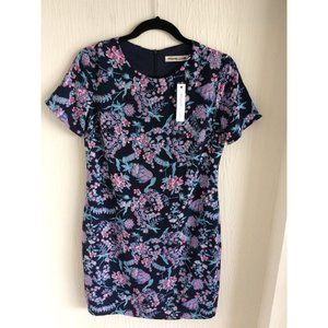 NWT Rhyme LosAngeles, Womens XS, Lined Dress, Beautiful Print